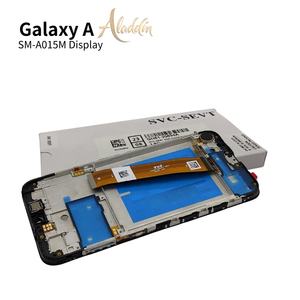 Venta al mayor de LCD de teléfono móvil para SamsungA01 A015m piezas de marco de ensamblaje con Paquete de Servicio Oficial - Product Image 3