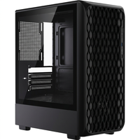 Casing PC TDRY100 Hitam M-ATX ITX Kaca Temper Gaming
