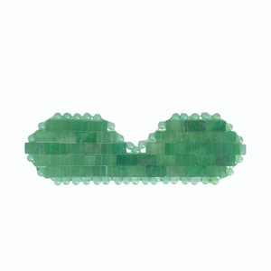 Beauty Promotional Present Handmade Cooling Eye Cover Wholesale Mini Aventurine Jade Crystal Eye Mask to Reduce Eye Swelling - Product Image 3