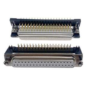 High Quality D-SUB 37Pin Female Connector Right Angle Machined R/A Type <b>Terminal</b> for PCB - Product Image 4