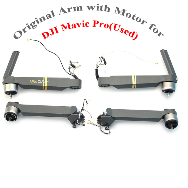 Original UAV Mavic Pro Motor Arm Front Rear Left Right Arms with Motor Replacement for DJI Mavic Pro Drone Repair Spare Parts