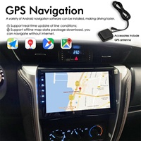 Radio para Auto con CarPlay y Android Auto Inalámbricos, Manos Libres, Voz AI, DSP Estéreo, 8GB+128GB, GPS Integrado, USB, 1 Año de Garantía