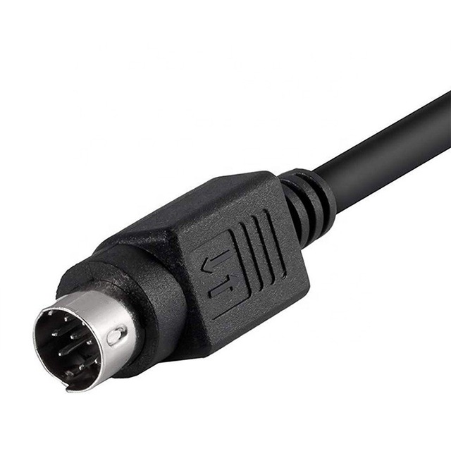 Power Charging Cable, Mini Din 6 Mini Din Plugs 6 Pin Male-Male Cable