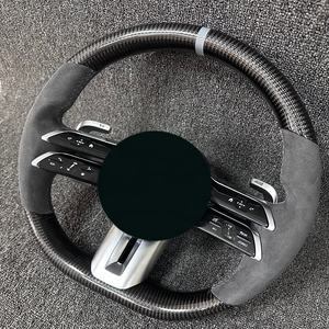 พวงมาลัยคาร์บอนไฟเบอร์สำหรับรถยนต์  ฝาครอบพวงมาลัยคาร์บอนไฟเบอร์  พวงมาลัยเกมส์สำหรับรถยนต์  พวงมาลัยพีซี สำหรับรถยนต์เมอร์เซเดส-เบนซ์ E260 - Product Image 1