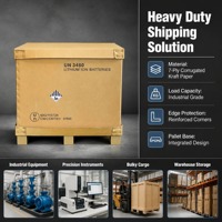 Robot IA, transport d'équipements lourds, boîtes en carton ondulé robustes, boîtes en carton extra-résistantes à sept couches