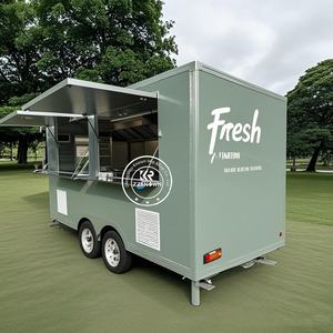 รถขายอาหารเคลื่อนที่เคลื่อนที่ได้รถขายอาหารไอศกรีมรถขายอาหารแฟชั่นใหม่ - Product Image 2