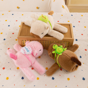 Custom Super Soft Plush Capybara Pig <strong>Hand</strong> <strong>Clapping</strong> Ring Animal <strong>Toy</strong> with PP Cotton Filling for Interactive Stress Relief - Product Image 6