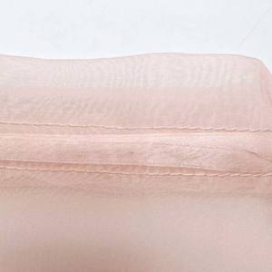 Pochette en <span class=keywords><strong>organza</strong></span> de soie personnalisée avec cordon de serrage, rose, luxe, pour le rangement de parfums et de cosmétiques, sac cadeau pour mariage - Product Image 4