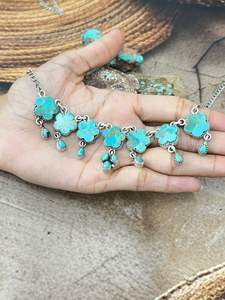 Collar de Barra de Plata de Ley Hecho a Mano con Múltiples Piedras, Joyería Elegante para Mujer, Regalo Artesanal Único para Uso Diario - Product Image 4