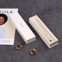 Boîte d'emballage cadeau en carton beige de luxe avec logo personnalisé Boyang pour bracelet, bracelet, bijoux, emballage en papier