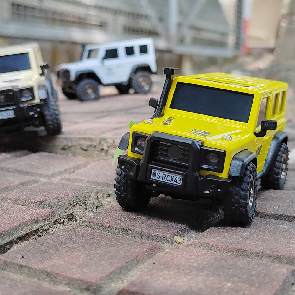 LDARC X43 RTR ミニクローラー　イエロー LDARC 1:43 Scale Mini RC Crawler RTR RC Rock Truck Hobby