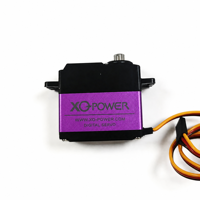 XQ-POWER Servo numérique à engrenages métalliques 35-40kg.cm 6.8V IP66 étanche 0.17s 180 degrés pour voitures RC 1/8 1/10, pièces d'avion, drift