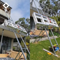 Mini palan à échelle électrique 4-25 mètres grue en acier avec lève-panneau solaire en verre pour la construction et la vente au détail neufs et d'occasion