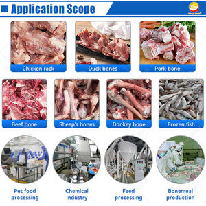 Trituradora Industrial de Huesos de Ganado, Res y Pescado ORME, Máquina Trituradora/Moledora de Carne y Huesos - Product Image 6