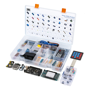 Kit de Iniciación Completo con Placa 2560 de Fábrica KUONGSHUN, Kit Educativo STEM para Escuelas, 32 Proyectos de Bricolaje Electrónicos - Product Image 5