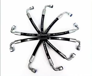 ชุดประกอบท่อยางแรงดันสูงติดตั้งด้วยอุปกรณ์ทองเหลือง/เหล็กเพื่อการติดตั้งในทันที - Product Image 3