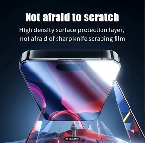 Protector de Pantalla de Vidrio Templado HD y Anti-Espía para <span class=keywords><strong>iPhone</strong></span> 17 Pro 17 Pro Max con Herramienta de Instalación y Eliminación de Polvo en un Solo Paso - Product Image 6