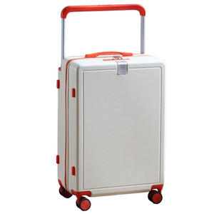 <span class=keywords><strong>Valise</strong></span> à roulettes large multifonctionnelle, nouvelle couleur contrastée, grande capacité, avec serrure à combinaison, pour étudiants, en polyester, universelle - Product Image 5
