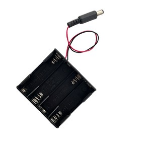 Tel ile OKY0250-2 12V AA pil kutusu durumda plastik geri 8 hücre AA pil tutucu - Product Image 3