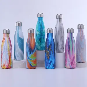 Австралия, лучшие продажи, вакуумная термоутепленная бутылка для напитков с логотипом под заказ, двойные бутылки для воды из нержавеющей стали