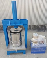 Elektrische hydraulische automatische koudpers sapcentrifuge, nieuwstaat - voor het verwerken van groenten, citroenen, fruit, wijn, kersen