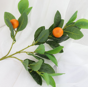 50cm cây xanh nhân tạo trái cây bó hoa thân cây cam chi nhánh cho trang trí nội thất - Product Image 5