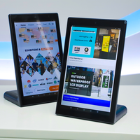 Tablette Android MWE 10,1 pouces avec écran tactile multipoint pour les menus de restaurant, les publicités et l'utilisation dans les ascenseurs des magasins de détail