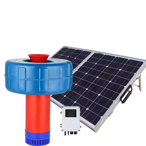 Aérateur solaire flottant pour bassin à poissons JQFB-48, moteur BLDC 48V 750W, débit minime incroyable de 25m³/h, oxygénateur solaire pour bassin - Product Image 4