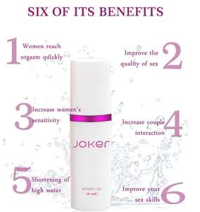 Gel orgasmique gouttes de sexe excitateur pour les femmes, spray Climax orgasme fort améliorer le gel féminin huile vaginale raffermissante - Product Image 5