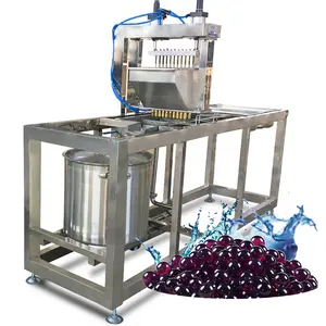 Small Automatic Popping Boba Production Line For Making Bubble Tea And Poping Boba Machine