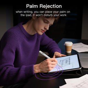 कस्टम लोगो स्वीकार्य दोहरे सिस्टम स्टाइलस पेन 2018-2025 के लिए हथेली अस्वीकृति टिल्ट यूनिवर्सल स्टाइलस पेन - Product Image 5