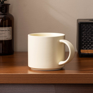 Nordic Matte <strong>Big</strong> Capacity Microwave Safe American Style 450ml Custom Logo Wedding Gift Ceramic <strong>Mug</strong> for Office Home Daily Use - Product Image 3