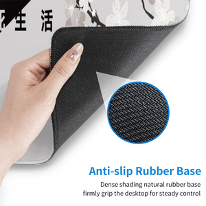 Phim Hoạt Hình Dễ Thương Màu Đen Và Trắng Cuộc Sống Lớn Chuột Chơi Game Pad Cao Su Không Trượt Bàn Phím XXL Chuột Pad Cho Nhà Văn Phòng - Product Image 3