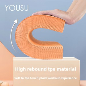 Tapis de yoga d'équilibre à rebond élevé, masseur de fitness, <span class=keywords><strong>coussin</strong></span> de rééducation sensorielle pour enfants, entraînement des chevilles et du tronc, <span class=keywords><strong>coussin</strong></span> épais et souple - Product Image 3