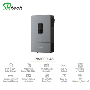 Sistema Solar Fuera de la Red de Alta Calidad para Uso en Proyectos, Monofásico 220V 230V 4000W 4500W 5000W 5500W SW5000W-OFF - Product Image 3