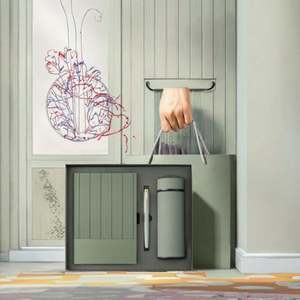 Juego de Regalo Empresarial de Lujo Personalizado para Hombres Ejecutivos, Material de Papel con Serigrafía, Regalo Corporativo - Product Image 3