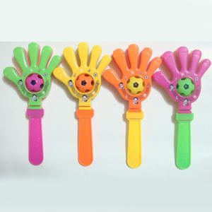 Grelot à main de 24,5 cm, percussion de la paume avec sonnerie, pour enfants, sports, concerts, encouragements vocaux, frappe de la paume, applaudissements - Product Image 6