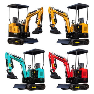 HT15 Hydraulic Mini Excavator 1.5Ton Capacity Digging Height 1500 kg <b>Machine</b> Weigh Garden Construction - Product Image 1