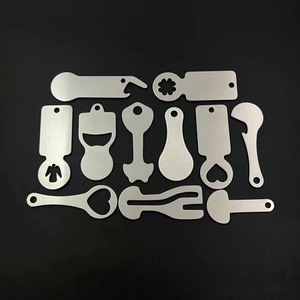 Tự làm laser logo mua sắm giỏ hàng phát hành Keychain thép không gỉ einkaufswagenloser Xe đẩy mã thông báo mở chai Keychain - Product Image 1