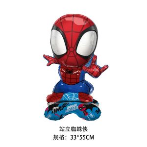 Nuevo lindo globo Base de dibujos animados Stitch Mario <span class=keywords><strong>Sonic</strong></span> Spiderman Animal globos de papel de aluminio para decoración de fiesta de feliz <span class=keywords><strong>cumpleaños</strong></span> - Product Image 5