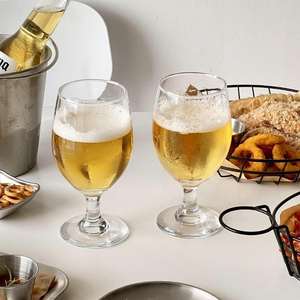 Verres à bière <span class=keywords><strong>Lambic</strong></span> tulipes modernes de 16 oz avec logo personnalisé, lot de 4, en verre borosilicate durable et écologique - Product Image 4