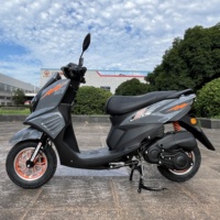 Nouveau modèle Scooter à gaz Euro5 Moto 50cc et 125cc Motocyclettes à transmission automatique Moteur refroidi par air