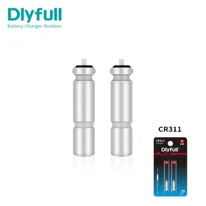 发光浮子用Dlyfull 3V 5毫安时CR311低放电率锂针电池