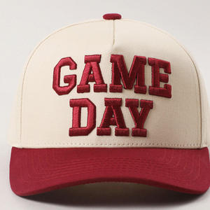 Casquette de camionneur pour femmes et hommes, casquette de baseball bicolore, style western vintage, casquette à fermeture à pression brodée - Product Image 5
