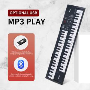 Teclado de Piano Electrónico de Plástico de 88 Teclas Directo de Fábrica - Doble Fila de Grado Profesional para Músicos Adultos y Escuelas de Música - Product Image 6