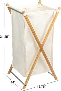 Cesto para Ropa Sucia con Estructura en X HOMEX Household Essentials - Product Image 1