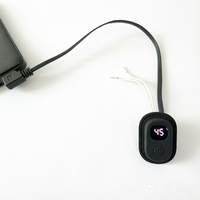 Vente flash - Interrupteur de contrôle de température électrique, thermostat réglable pour masque chauffant pour les yeux