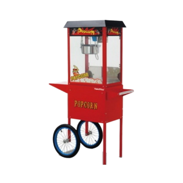 Orville Redenb Automatic Popcorn Packaging Machine New Condition Glass Caramelizer for Snack Foods Popcorn Caramel Corn Motor