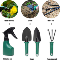 Kit d'outils de jardinage multifonctionnel, pour enfants et femmes, poignée antidérapante, Portable, petite plante de jardin, vente en gros, 10 pièces