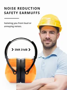 Cuffie antirumore per la protezione dell'udito progettate per i lavoratori sono la scelta migliore